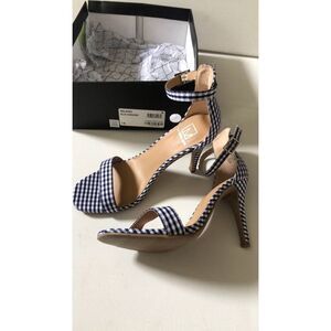 Material Girl Blue & White Sandal
